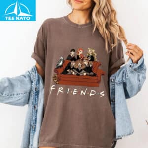 Hogwarts Friends Funny Wizarding World x TV Show Crossover Shirt4