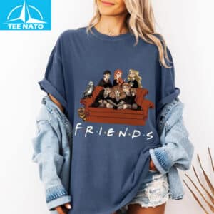 Hogwarts Friends Funny Wizarding World x TV Show Crossover Shirt5