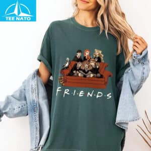 Hogwarts Friends Funny Wizarding World x TV Show Crossover Shirt6