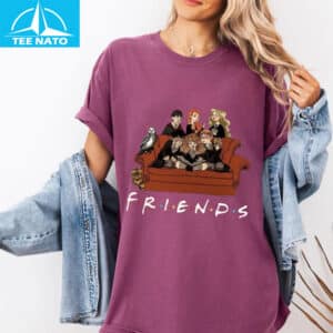 Hogwarts Friends Funny Wizarding World x TV Show Crossover Shirt7