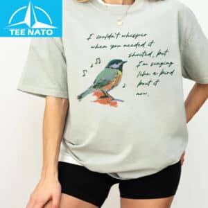 Hozier Shrike Singing Like A Bird About it Now Lyrics Shirt