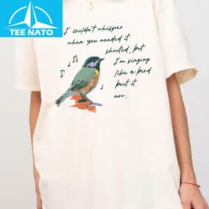 Hozier Shrike Singing Like A Bird About it Now Lyrics Shirt3