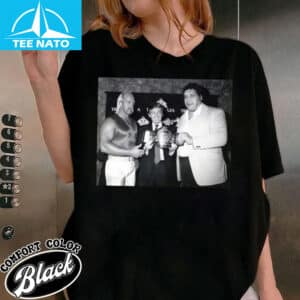 Hulk Hogan And Trump Vintage Old School 80s Shirt2