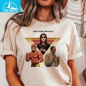 Hulk Hogan Ozzy Osbourne Malcolm Warner Tribute Shirt