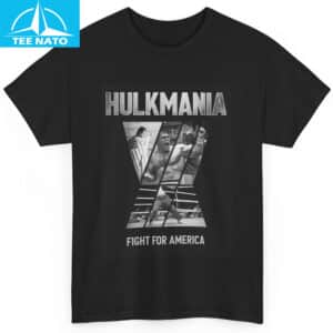 Hulkamania Fight For America Wrestling Shirt
