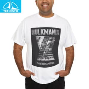 Hulkamania Fight For America Wrestling Shirt3