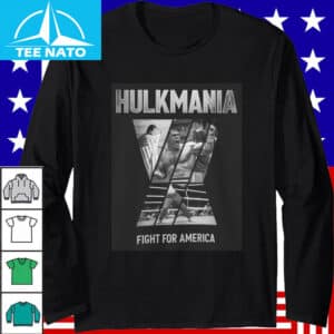 Hulkamania Fight For America Wrestling Shirt4