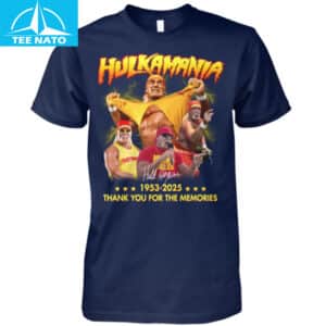 Hulkamania Hulk Hogan 1953 2025 Thank You For The Memories Shirt3