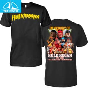 Hulkamania In Memory Of Hulk Hogan 1953 2025 Thank You For The Memories Shirt