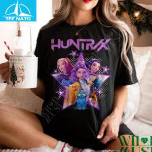 Huntrix Anime Cartoon Characters Graphic Shirt 14 Huntrix Anime Cartoon Characters Graphic Shirt