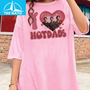 I Love Hot Dads Jonas Concert Shirt