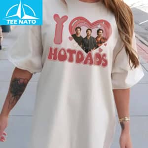 I Love Hot Dads Jonas Concert Shirt1