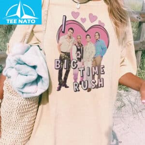 I love Big Time Rush Concert Shirt2