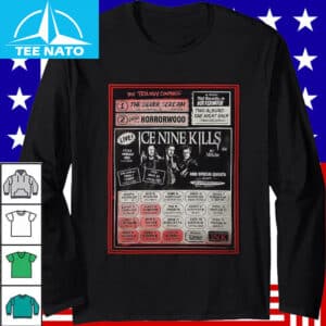 Ice Nine Kills Tour Poster 2025 Shirt1