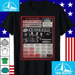 Ice Nine Kills Tour Poster 2025 Shirt2