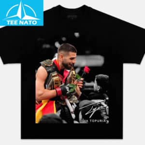 Ilia Topuria Champion Rose Gift Shirt