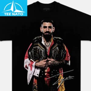Ilia Topuria Double UFC Champion Belts Shirt