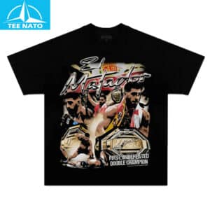 Ilia Topuria "El Matador" Undefeated Double Champion Shirt 14 Ilia Topuria El Matador Undefeated Double Champion Shirt