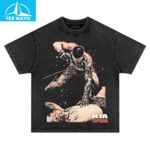 Ilia Topuria Knockout Victory Shirt2