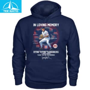 In Loving Memory Ryne Ryno Sandberg 1959 2025 Chicago Cubs Baseball Stats Shirt7