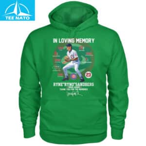 In Loving Memory Ryne Ryno Sandberg 1959 2025 Chicago Cubs Baseball Stats Shirt8