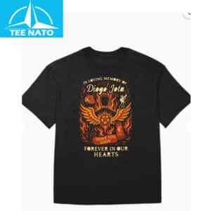 In Loving Memory of Diogo Jota Gone Too Soon Forever In Our Hearts Shirt