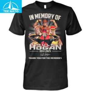 In Memory Of Hulk Hogan 1953 2025 Thank You For The Memories Shirt 1