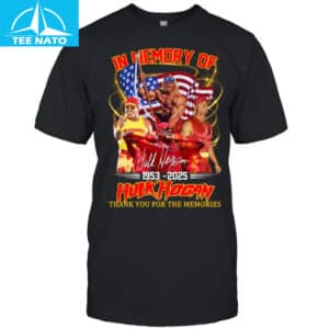 In Memory Of Hulk Hogan American Flag Wrestling 1953 2025 Shirt