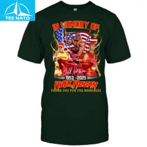In Memory Of Hulk Hogan American Flag Wrestling 1953 2025 Shirt2