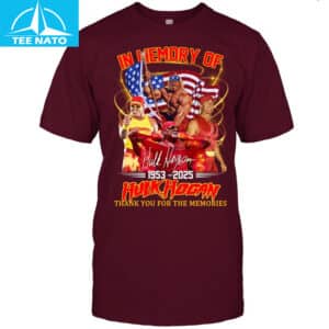 In Memory Of Hulk Hogan American Flag Wrestling 1953 2025 Shirt3