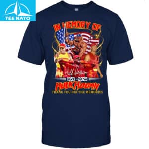 In Memory Of Hulk Hogan American Flag Wrestling 1953 2025 Shirt4