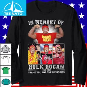 In Memory Of Hulk Hogan Hulks Rules 1953 2025 Shirt2