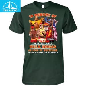 In Memory Of Hulk Hogan July 24 2025 Icon of Wrestling Shirt2