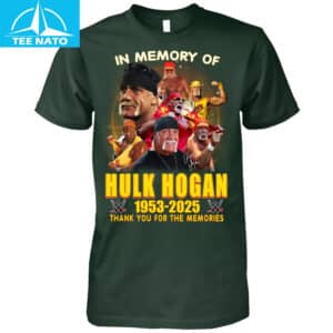 In Memory Of Hulk Hogan WWE 1953 2025 Thank You For The Memories Shirt2