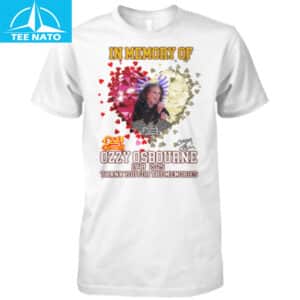 In Memory Of Ozzy Osbourne Hearts 1948 2025 Thank You For The Memories Shirt2