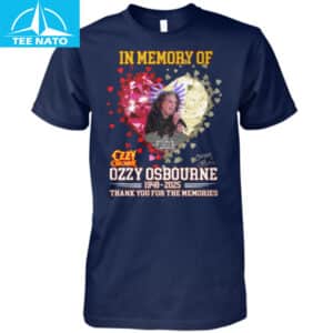 In Memory Of Ozzy Osbourne Hearts 1948 2025 Thank You For The Memories Shirt3