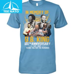 In Memory of BB King 100th Anniversary 1925 2025 Blues Music Shirt1