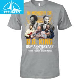 In Memory of BB King 100th Anniversary 1925 2025 Blues Music Shirt3