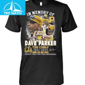 In Memory of Dave "The Cobra" Parker 1951-2025 Pirates Shirt 12 In Memory of Dave The Cobra Parker 1951 2025 Pirates Shirt