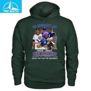 In Memory of Ryne Sandberg 1959 2025 Forever 23 Chicago Cubs Baseball Shirt8