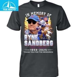 In Memory of Ryne Sandberg Mr. Ryno 1959 2025 Chicago Cubs Baseball Shirt