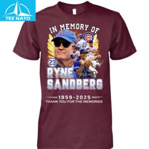 In Memory of Ryne Sandberg Mr. Ryno 1959 2025 Chicago Cubs Baseball Shirt4