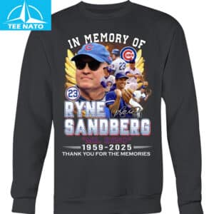 In Memory of Ryne Sandberg Mr. Ryno 1959 2025 Chicago Cubs Baseball Shirt5