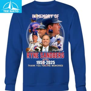 In Memory of Ryne Sandberg Ryno 1959 2025 Chicago Cubs Baseball Shirt6