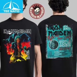 Iron Maiden Run For Your Lives World Tour 2025 Shirt 8 Iron Maiden Run For Your Lives World Tour 2025 Shirt