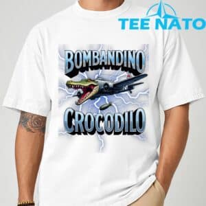 Italian Brainrot Bombardino Crocodilo Bombardiro Crocodilo T Shirt 1
