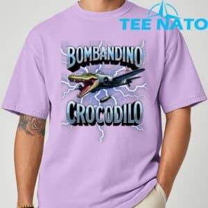 Italian Brainrot Bombardino Crocodilo Bombardiro Crocodilo T Shirt 6