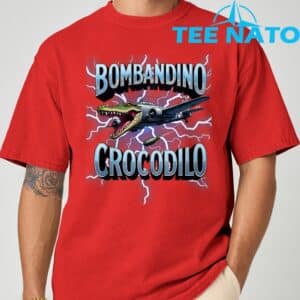 Italian Brainrot Bombardino Crocodilo Bombardiro Crocodilo T Shirt 8