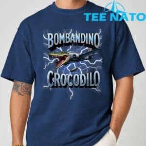 Italian Brainrot Bombardino Crocodilo Bombardiro Crocodilo T Shirt 9