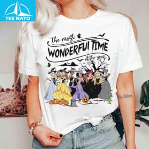 Its The Most Wonderful Time Of The Years Disney Princess Halloween Shirts